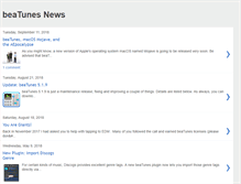 Tablet Screenshot of blog.beatunes.com